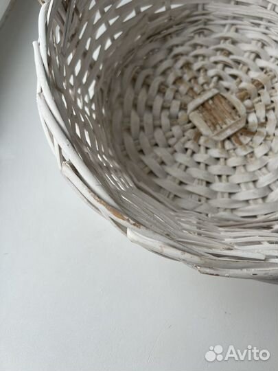 Корзина плетеная б/у ива