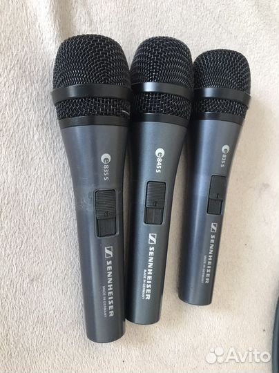 Sennheiser микрофон 845-S, 835-S