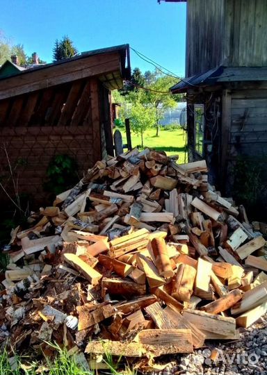 Дрова в укладку любого объема Березовые в Выборге
