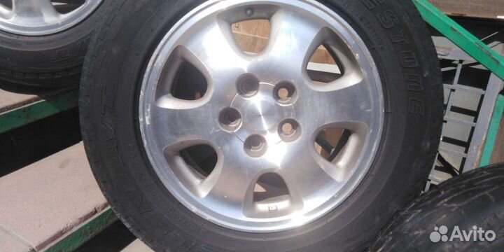 Японские литые диски и резина