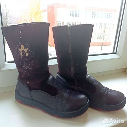 Зимние сапожки для девочки Лель р. 34