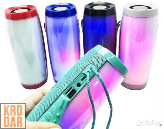 Светящаяся беспроводная колонка