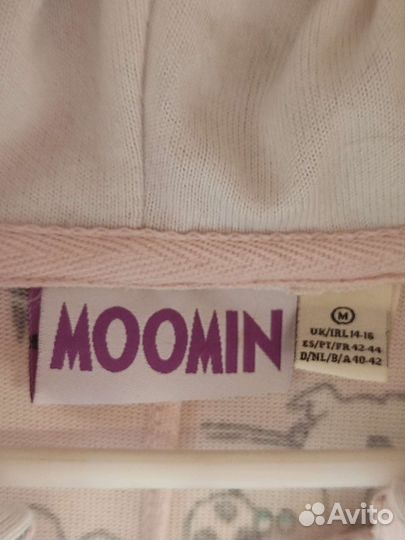 Пижама кигуруми Муми-тролли M-L