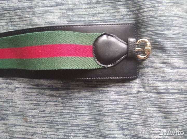 Ремень Gucci Италия 75 см кожезам оригинал