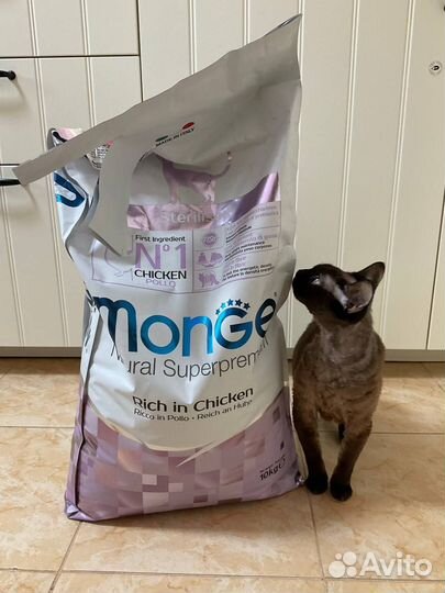 Корм для кошек монж 10 кг