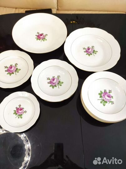 Посуда попредметно от сервиза kahla GDR