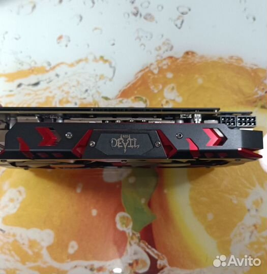 Видеокарта Rx 580 8gb red devil