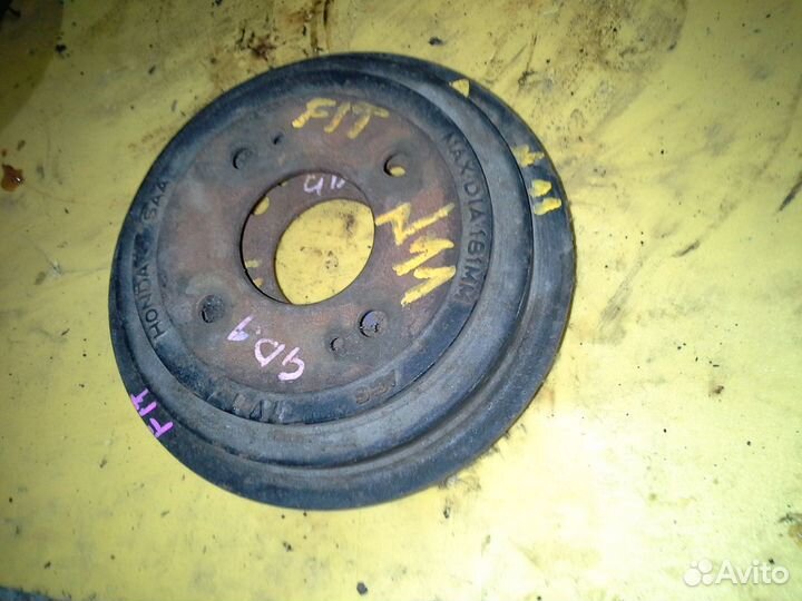 Тормозной барабан на honda FIT GD1 L13A