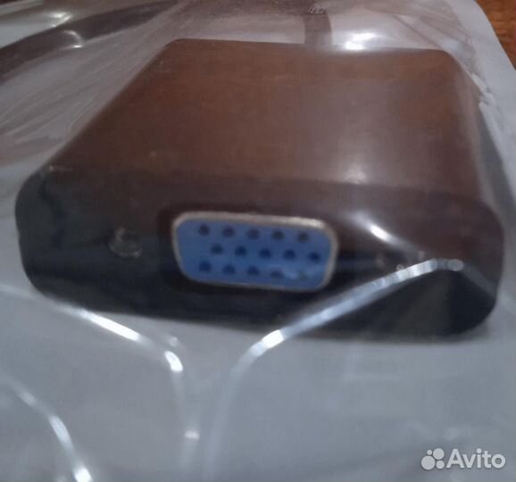 Hdmi vga переходник черный