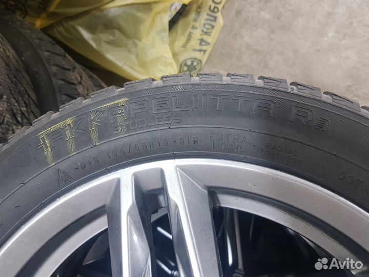 Зимний комплект колес Polo/Rapid R16