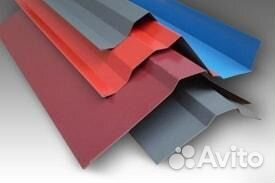 Гибка отливов,элементов кровли,забор-жалюзи