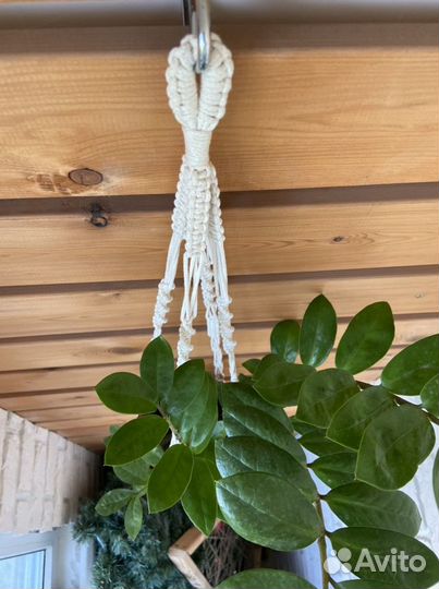 Кашпо подвесное макраме