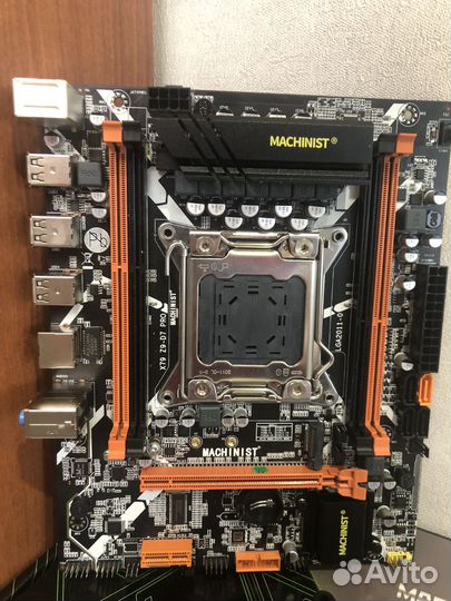 Материнская плата lga 2011 x79 с дефектом