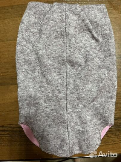 Шапка шлем для девочки демисезонная