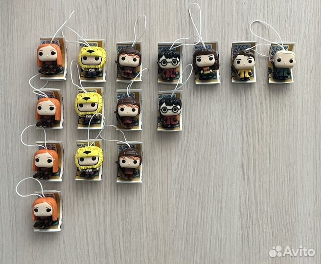 Kinder joy harry potter фигурки