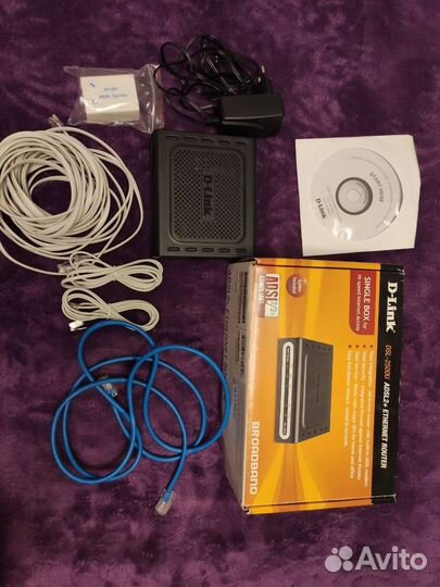 Маршрутизатор D-link DSL-2500U, adsl2+