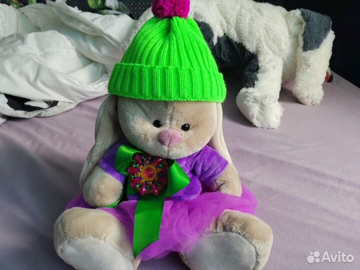 Мягкая игрушка зайка