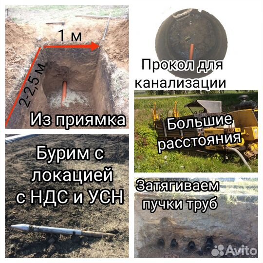 Проколы под дорогой горизонтальное бурение (гнб)