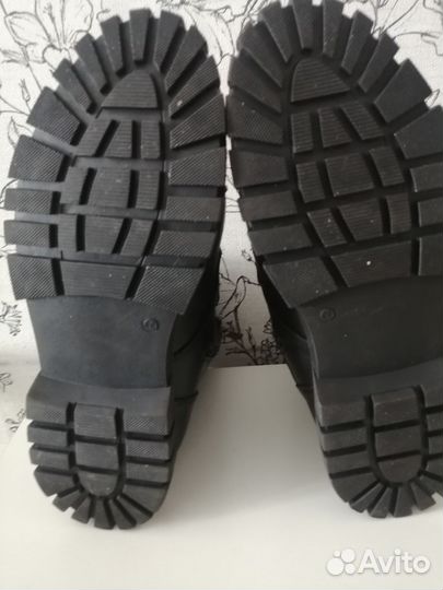 Ботинки зимние кожаные 44