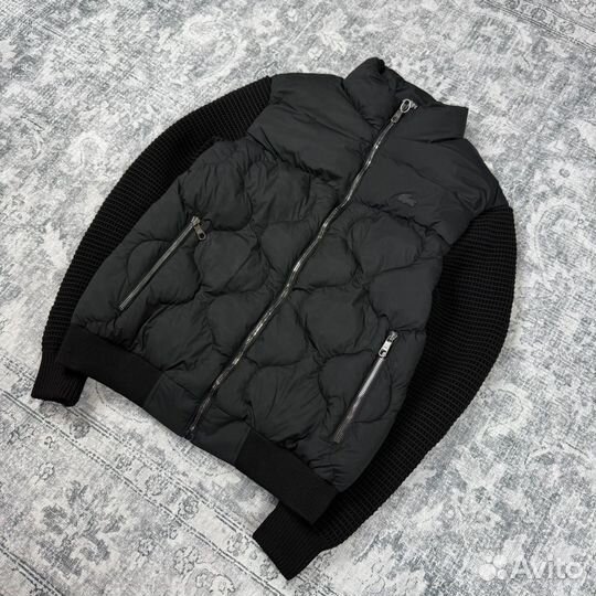 Куртка Lacoste с вязаным рукавом