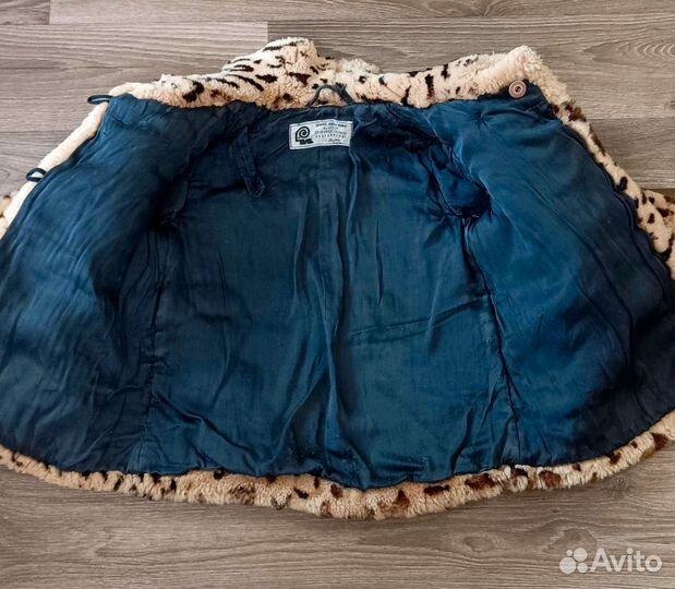 Шуба детская СССР цигейковая 92