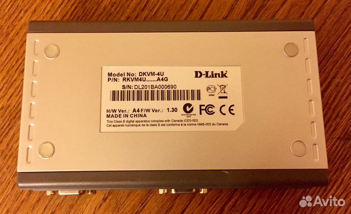 Переключатель D-Link dkvm-4U