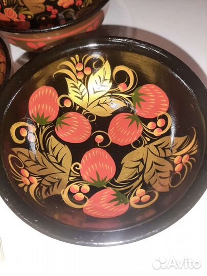 Чашки Хохлома новые