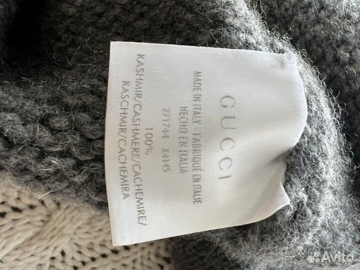 Свитер Gucci кашемир