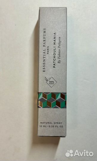 Парфюмерная вода essential parfums patchouli mania