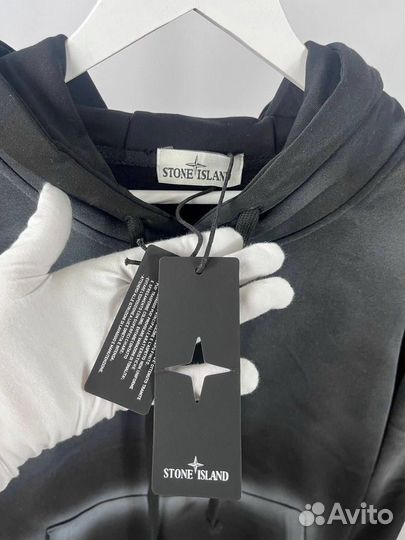 Толстовка Stone Island (черная) (Арт.11268)