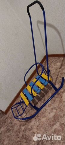 Санки + в подарок ледянки