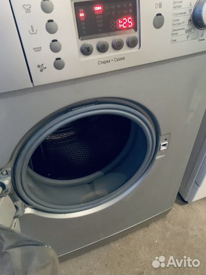 Стиральная машина Bosch с сушкой, серого цвета