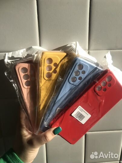 Чехол силиконовый Samsung A73