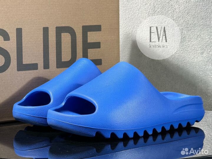 Тапочки Adidas Yeezy Slide Azure