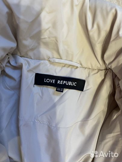 Пуховик love Republic