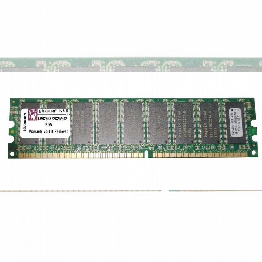 [KVR266X72C25/512] Оперативная Память Kingston 0,5gb Kvr266x72c25/512