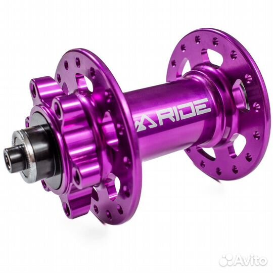 Втулка передняя Ride Trail, 32H, 100x5 мм, QR, фио