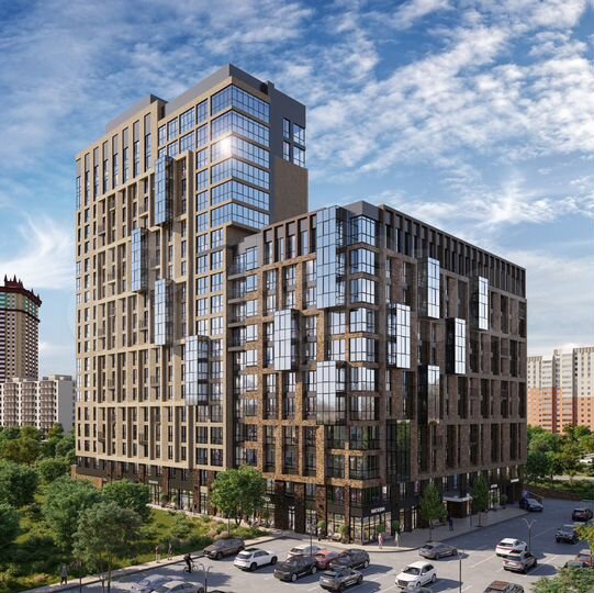 2-к. квартира, 82,6 м², 8/19 эт.