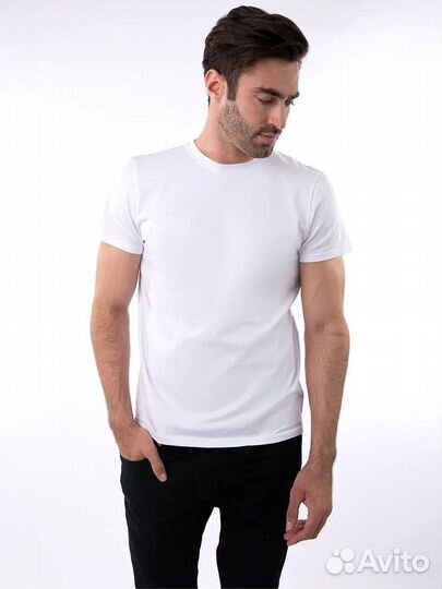 Базовые однотонные футболки оптом