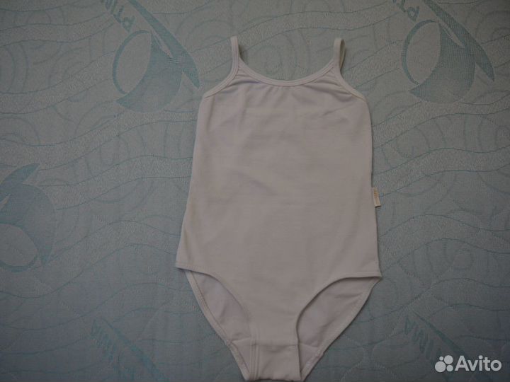 Купальник гимнастический/комбидресс 116см