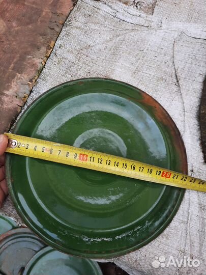 Крышки и тазы эмалированные СССР