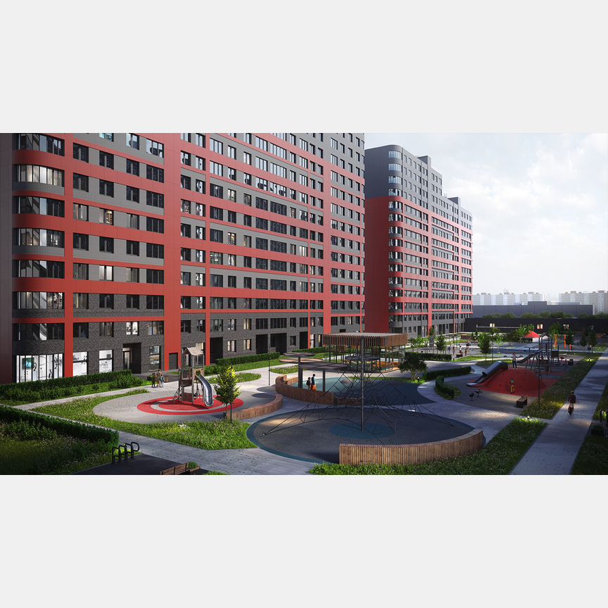 2-к. квартира, 54 м², 14/17 эт.