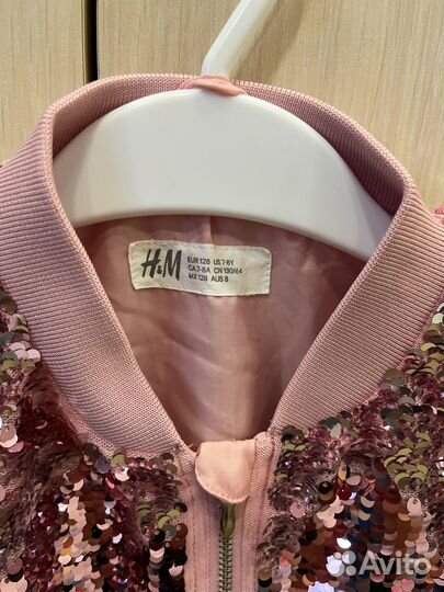 Бомбер hm для девочки
