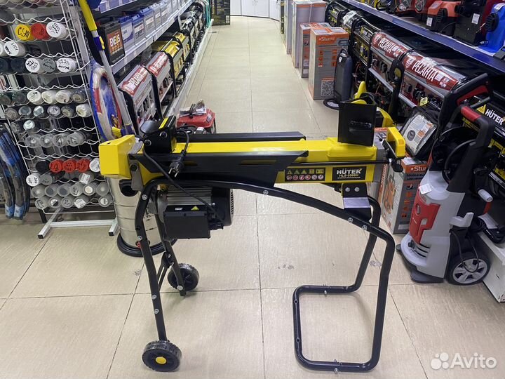 Дровокол электрический hls 5500h huter
