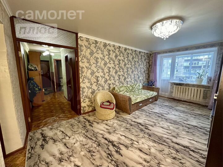 3-к. квартира, 58,1 м², 3/5 эт.