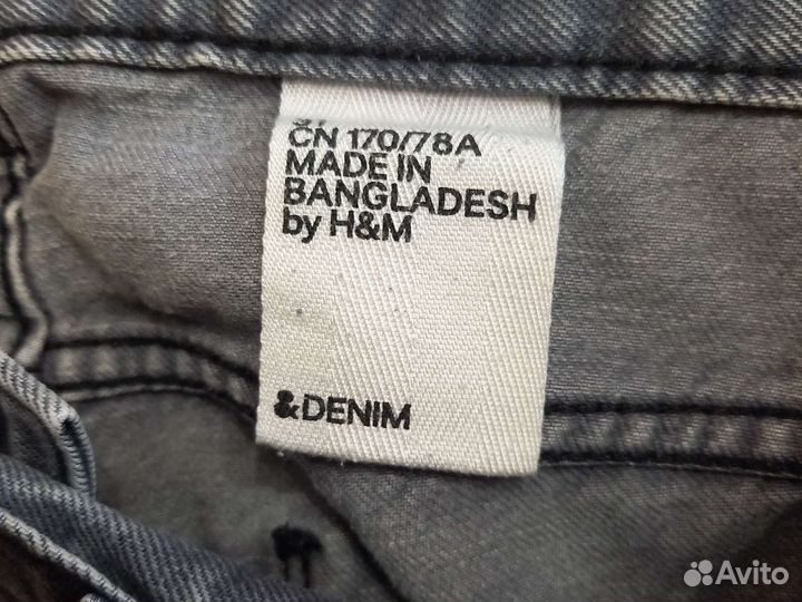 Шорты H&M (31р) джинса