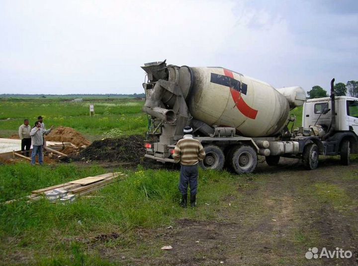 Бетон раствор доставка