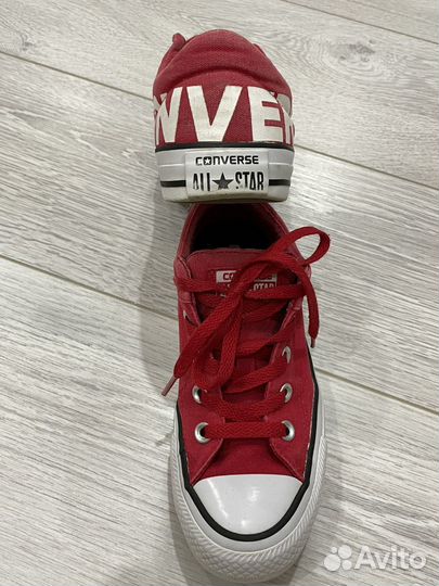 Кеды converse красные all star размеры 35