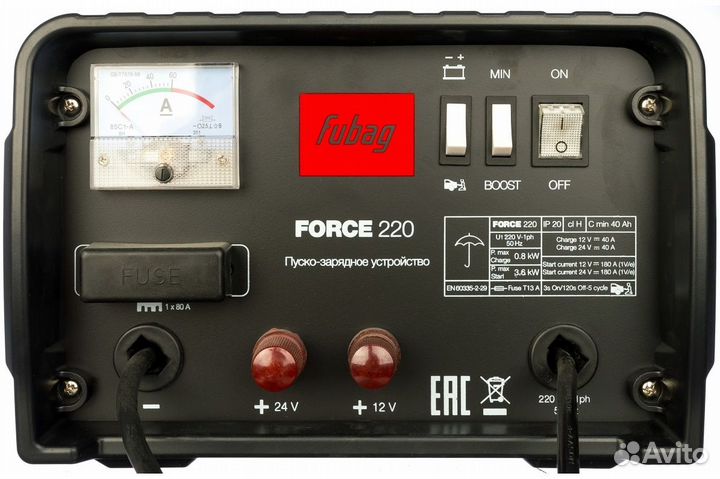 Fubag Пуско-Зарядное устройство force220 Арт.68835