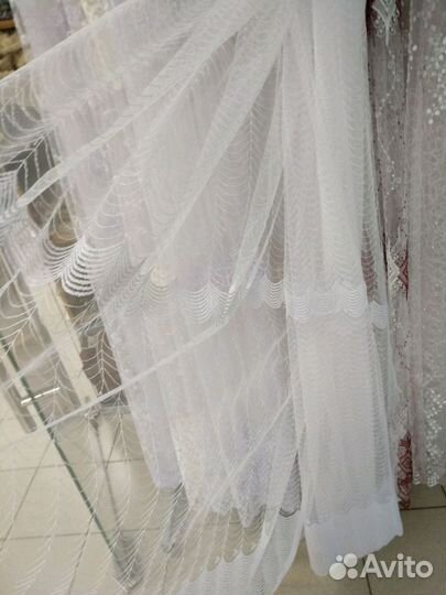 Фатин с вышивкой, готовые комплекты